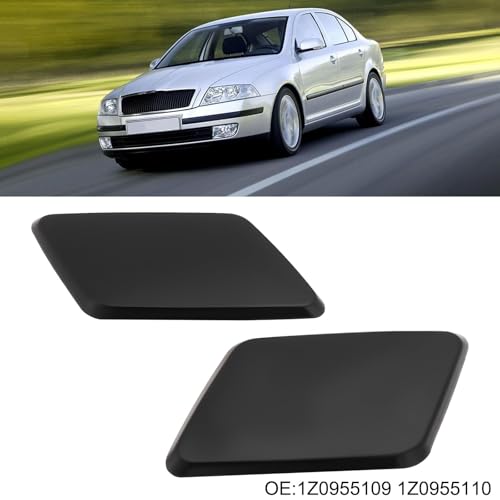 Cache lave-phare pour Skoda Octavia 2004-2013 bouchon de pare-chocs apprêté - 3