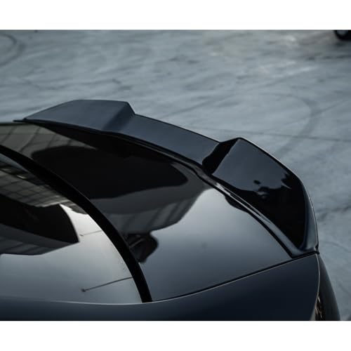 Oneway Becquet arrière compatible avec BMW Série 3 G20 Sedan M-Pack & M340i 2018-2022 & 2022- & M3 G80 Sedan 2022- - Noir brillant