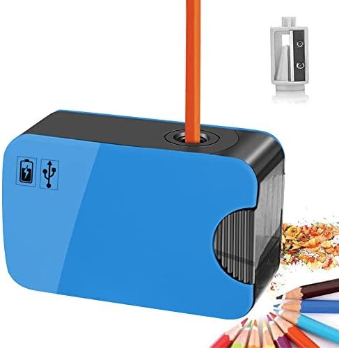 Aiguiseur électrique Double Trou Portable Portable Léger Taille