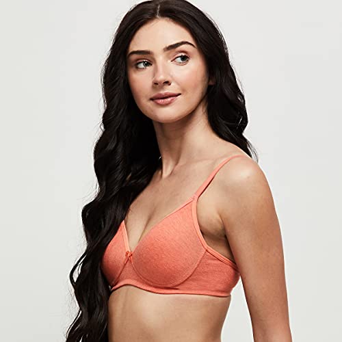 Image of Max Cotton Women's Solid Padded Non-Wired Bra