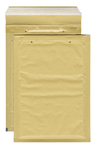 Elco Hüllen Luftblasen Pack 4 Luftpolster-Briefumschläge 200 x 275 mm braun