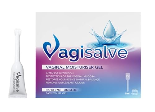 Vagisalve Vaginal Moisturiser Gel | Fast, Long-Lasting | Rapid Symptom Relief from Vaginal Dryness and Discomfort | Eliminates Feminine Odour | 7 Easy-to-Use Gel Applicators