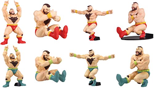 ストリートファイターII デスクトップ ザンギエフ ［全8種セット(フルコンプ)］