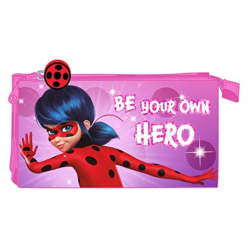 Safta - Suporte triplo Ladybug 22X12X3 cm, multicolorido (812202744)