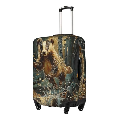 badger Elastic Travel Luggage Cover Travel Suitcase Protective Cover2