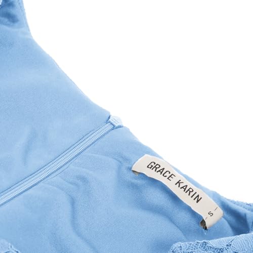 Image of GRACE KARIN Cocktail Dresses for Women Cap Sleeve Lace Dress | Business Casual, Semi Formal Pencil Dress for Wedding Guest, derby, party, banquet, Elegante, Spring Summer, bodycon dress