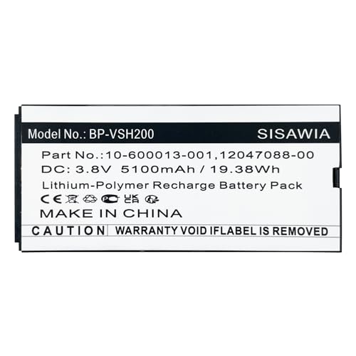 Sisawia Replacement Battery for Vivint Smart Hub Control Panel,VS-SH2000-C00,10-600013-001,12047088-00,5100mAh