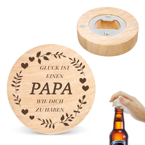 Vatertagsgeschenk für Papa Geschenk Geburtstagsgeschenk Papa Geburtstag, Vater Geschenke Vatertag, Flaschenöffner Geschenke für Väter,Beste Weihnachtsgeschenke für Papas Geschenk für Vater Weihnachten
