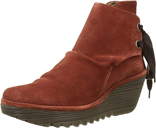Fly London Yama, Botas para Mujer, Marrón (Brick), 36 EU
