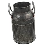 Vase pour fleurs : vous pouvez mettre différentes décorations dans le pot, telles que des fleurs et bouquets frais, des bouquets artificiels, des fleurs en soie, des fleurs séchées, etc., un pot en métal