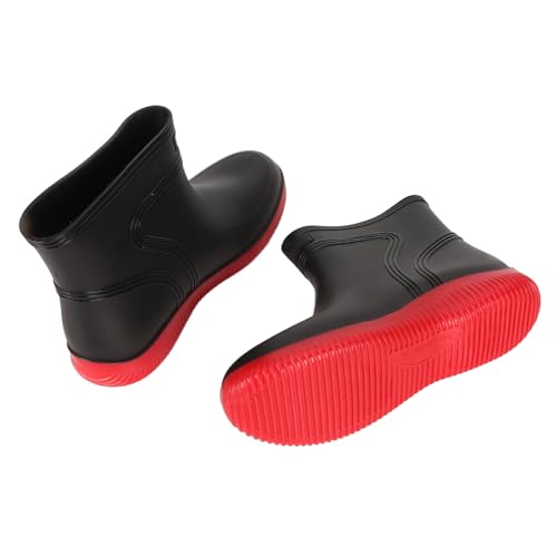 Botas de Chuva Antiderrapantes, Homens Botas de Chuva, Botas de Chuva Ao Ar Livre Botas de Meia Pant