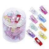 FAOGO Sewing Clips, 50 Pcs with Plastic Box, 20H Professional - 10+ - Easy Application