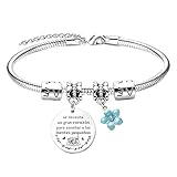 QTQTLP Pulsera Maestro Regalos Para Maestras Originales Regalo Profesora Infantil Pulsera Graduación Regalo del dia del Maestro
