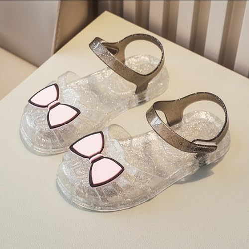 Sandals for Girls Soft Jelly Shoes Unisex-Child Boys Sandal ubber Sole Closed Toe Beach Mary Jane Princess Dress Flat2