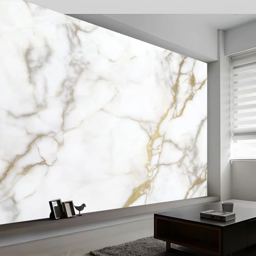 Mural de pared de mármol con textura elegante, papel pintado fotográfico con textura de mármol, 200 x 140 cm (ancho x alto), mural fotográfico decorativo para sala de estar, dormitorio, oficina y