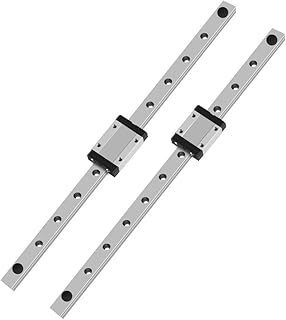 MGN MGN12 MGN15 MGN7 MGN9 300 350 400 450 500 600 mm Miniature Linear Rail Slide MGN12 Linear Guide CNC Machine 3D Printer Part Distinctive (Color : MGN12C, Size : 250mm)