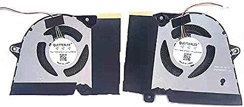 Replacement New Laptop CPU+GPU Cooling Fan for ASUS Rog Zephyrus G14 GA401I GA401IV Series 13NR03F0AP0301 13NR03F0AP0101 DFSCK22115181H FMBC DFSCK22105182H FMBB DC12V 1A Fan