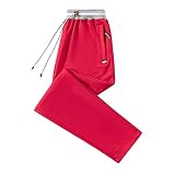 FoxQ Mens Sweatpants with Pockets Sports Joggers Athletic Running Casual Yoga Pants Loose Fit Straig