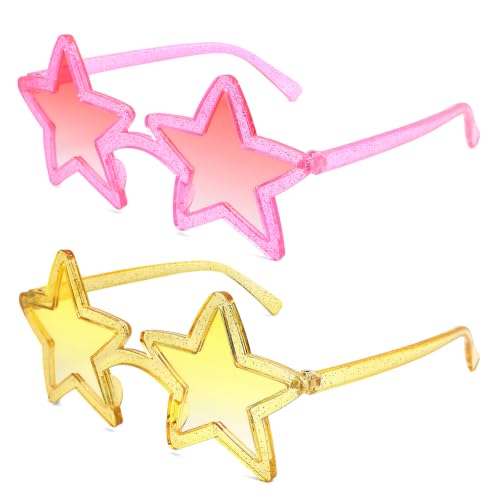 Image of VANLINKER Colorful Star Shape Sunglasses VL9839 | Lovely Cute Sun Glasses Party Glasses