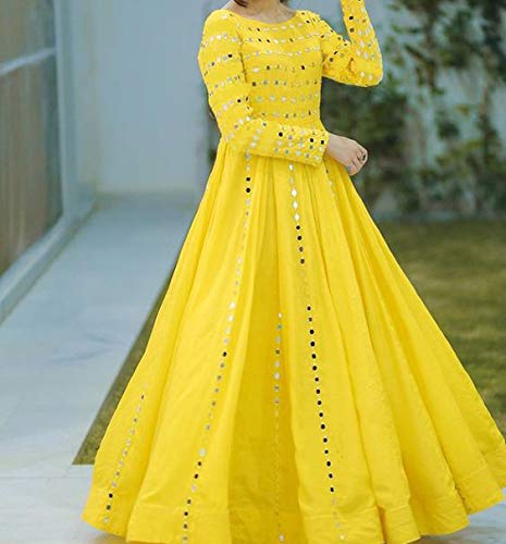 full flared long gown