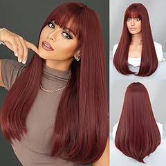 Wine Red Wig