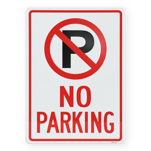 SIHEYUAN Large No Parking Sign