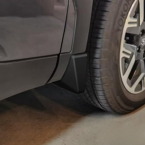 Image of Mud Flaps Splash Guards for Subaru Forester 2026 2025, Exterior Accessories Front and Rear Mud Guards 4PCS No Drilling Heavy Duty Fender Mudguards Kit with Hardware Accessories, Black