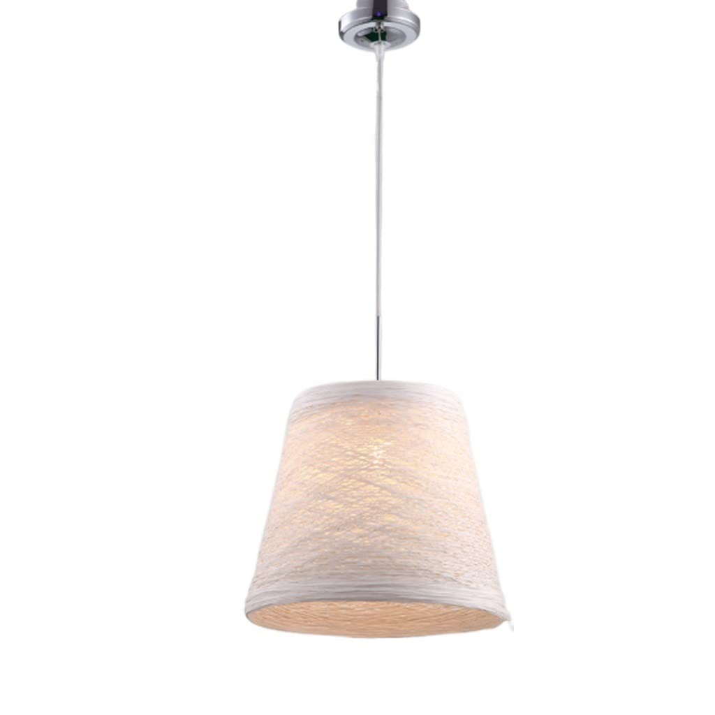Lámparas de ratán para un salón cálido y comedor estilo Blanche