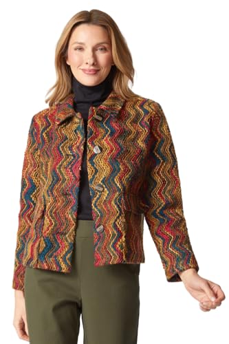 Habitat Women's Tapestry Weave Cargo Jacket - 65205
