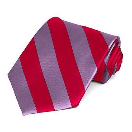 Image of tiemart Men's Striped Tie Standard Length