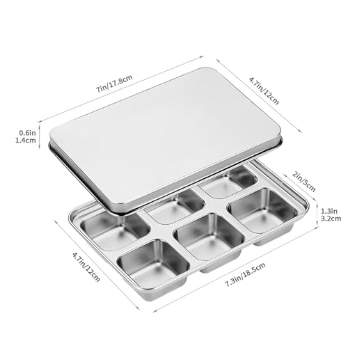 Bac à glace en acier inoxydable pour glaçons réutilisables de cuisine - 6