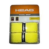 HEAD Frottee-Grip Griffband 2er Packung (gelb)