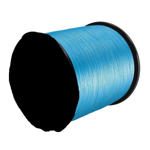 �X�[�p�[�p���[ 16�X�g�����h�҂ݍ��� �A�C�X�t�B�b�V���O 2000m PE �C�� 500LB ���͑ϐ��D�� ����R�A(Blue,2000M-50LB-No. 4.0)