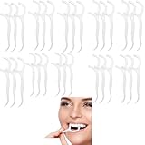 30 Pezzi Archetti Filo Interdentale Triplo Pulito | Forcella Dentale Facile da Usare per Denti Stretti | Pulizia Interdentale Efficace per Casa e Viaggi | Bocca Fresca e Sana Ogni Giorno72819