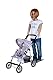 Knorrtoys 16844 - Puppenbuggy Liba - Star Grey pink