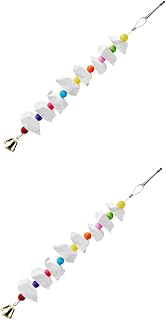 Mipcase 2 Pçs De Corda De Pássaro Mastigar Brinquedos Forrageamento De Pássaros Brinquedos De Pássaros Brinquedos De Gaiola De Pássaros Brinquedos De Pássaros Pendurados Para Gaiola De