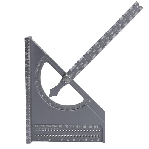 Regla de Ángulo para Carpintería de Aleación de Aluminio miniatura 1
