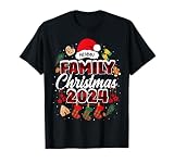 Mommy Family Matching Christmas 2024 Santa Matching T-Shirt
