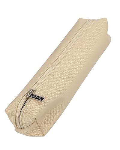 Paotxpum Ledermäppchen-Set (4 Stück) – Vintage-Look, Mit Metall-Reißverschluss, Für Schule, Uni & Büro