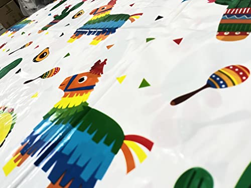 Roaring Good Time Cinco De Mayo Printed Plastic Table Cover Fiesta Tablecloths Fiesta Party Supplies Cactus Tablecloths Taco Bout A Party Supplies Cactus Party Supplies #TOP2