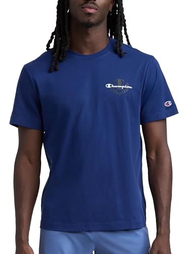 Image of Champion Men's Classic Graphic Short Sleeve T-Shirt, Standard Fit, Champion Club Graphics