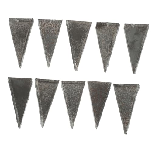 HOMOCONO Triangle Hammer Wedges and Fixing Wedges Set for Hammer and Axe Handle Installation Sturdy Practical Kit for Home Repair 10 Large Pieces (2 Sets)