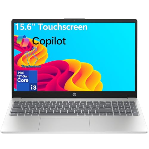 HP Touchscreen Laptop Computer for Student School and Home Study