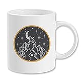 Low Poly Mountain 11 ounce Ceramic Coffee Mug