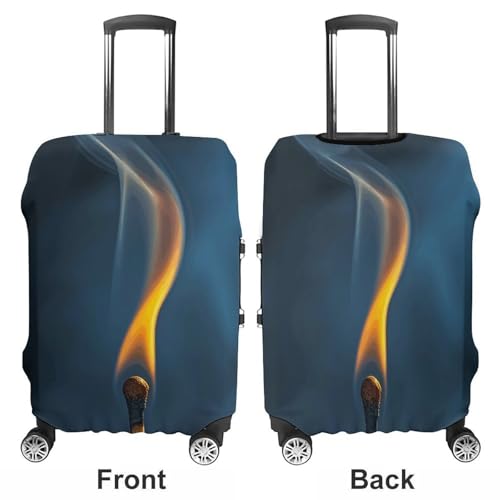 Image of Matchsticks Luggage Cover, Washable Elastic Suitcase Cover Protector Fit 18-32 Inch Luggage3