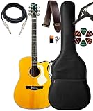 Kit Violão Tagima Andes Cutway Elétrico Aço + Acessórios (NTABS)