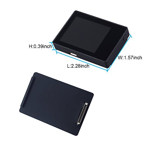 Image of Suptig LCD Screen 2.0 Inch LCD BacPac Non-Touch Screen for Gopro Hero 4 Hero 3+ Hero 3 Hero 2 with Waterproof Back Cover