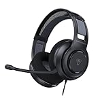 Turtle Beach Atlas 200 Wired Multiplatform Gaming Headset for Xbox, PlayStation, PC w/ 3.5mm Wired Connection - 50mm Nanoclear Drivers, Flip-to-Mute Mic, Memory Foam Cushions - Black