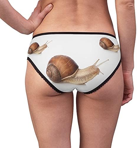 Snail Panties, Snail Underwear, Briefs, Cotton Briefs, Funny Underwear, Panties For Women