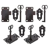 Charme vintage intemporel : Cette serrure rétro pour meubles s’intègre parfaitement dans intérieurs au style ancien ou rustique, idéale pour valoriser des placards, commodes ou casiers, et créer une ambiance chaleureuse et authentique